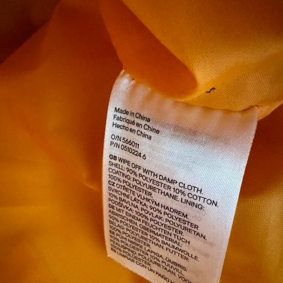 H & M Crosshatch Vegan Leather Handle Bag with Straps - Picture 8 of 10